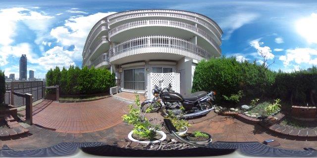 庭とテラス